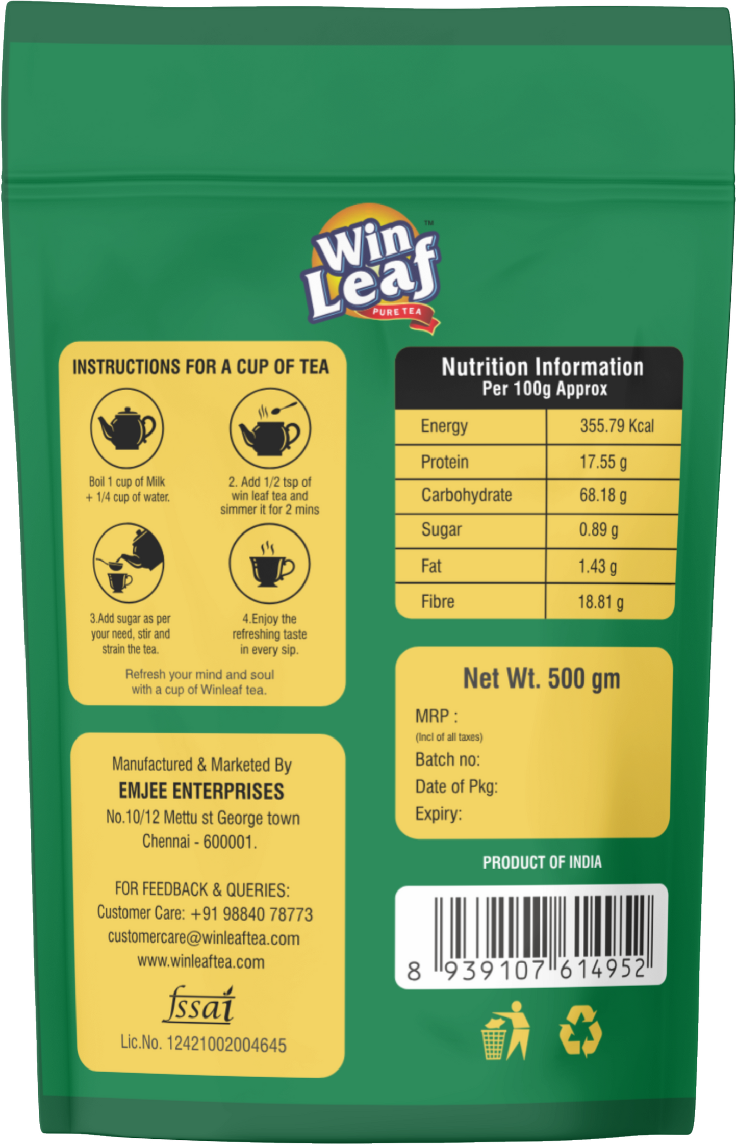 Premium Tea - 500 Grams